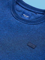 Blue Fleece Crew Neck Sweatshirt