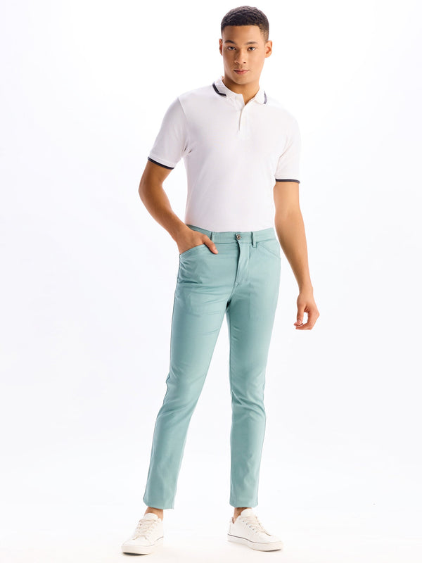 Light blue suit trousers - Slim fit - Shop Varteks d.d.
