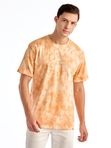 Pastel Orange Tie Dye T-Shirt