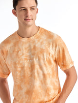 Pastel Orange Tie Dye T-Shirt