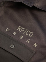Black Solid Urban Shirt