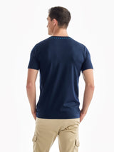 Navy Solid T-Shirt